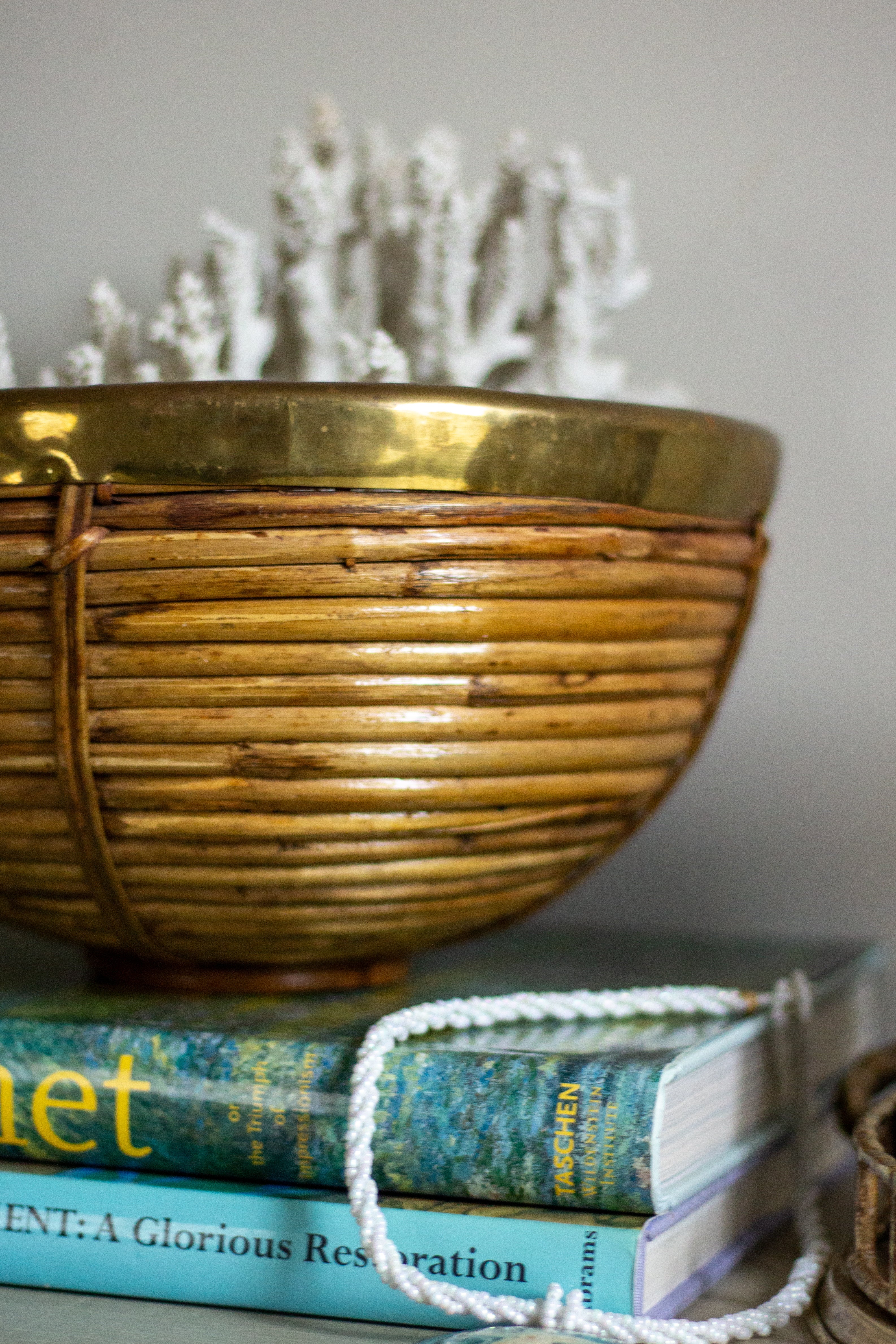 vintage pencil reed bowl