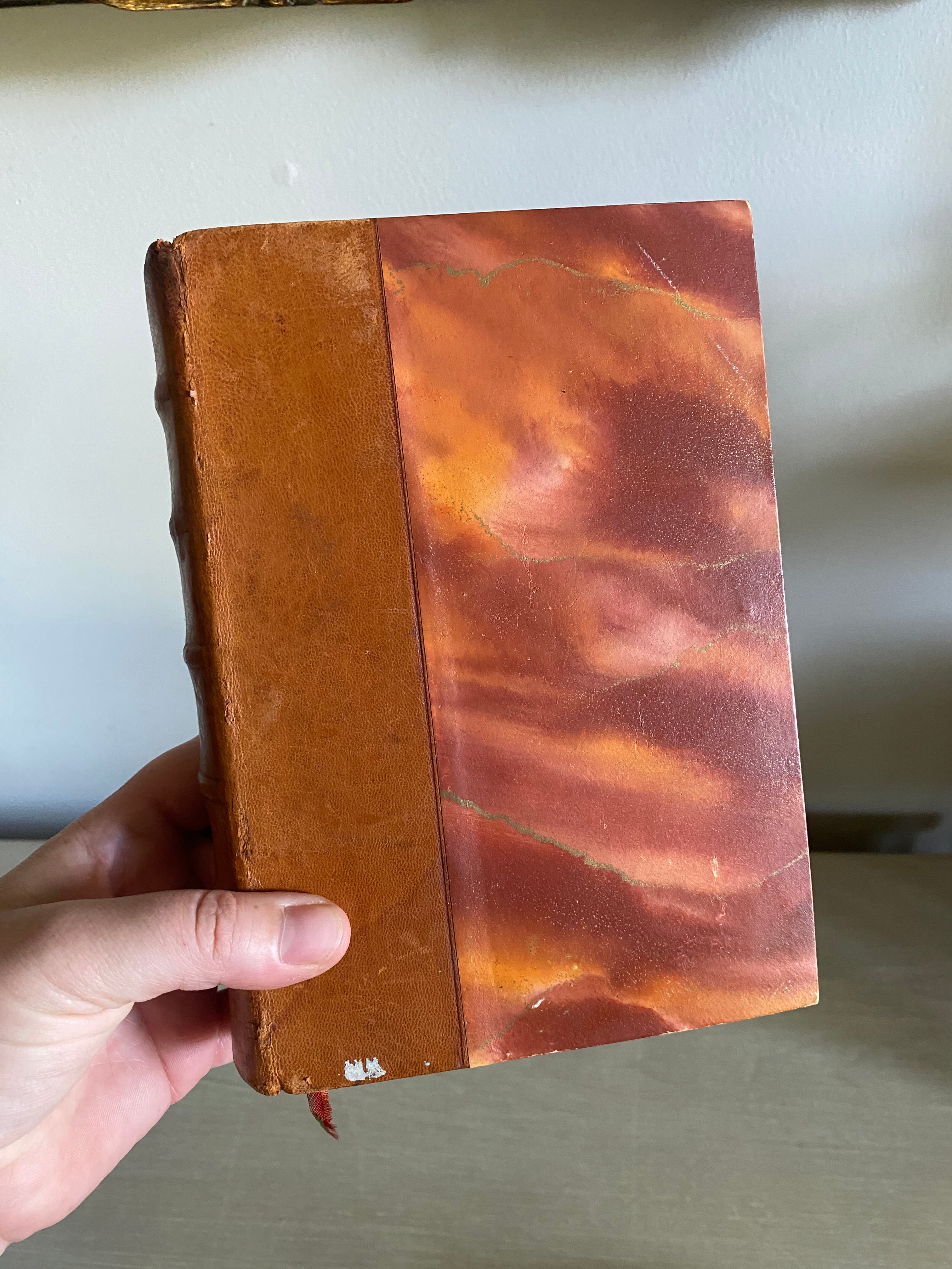 stack of 3 vintage&antique books