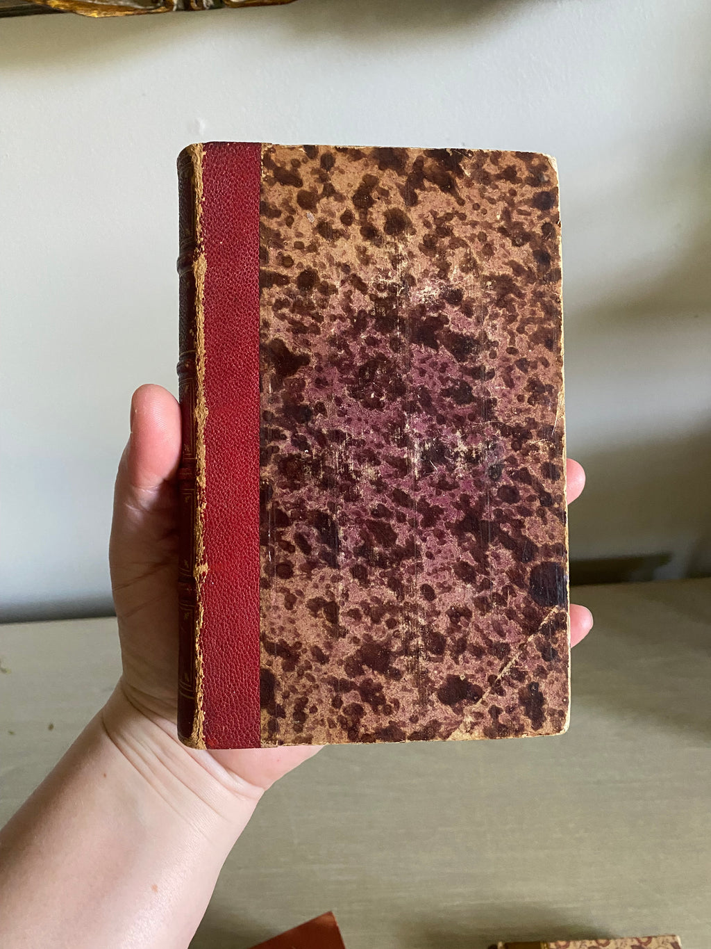 stack of 3 vintage&antique books