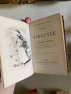 stack of 3 vintage&antique books