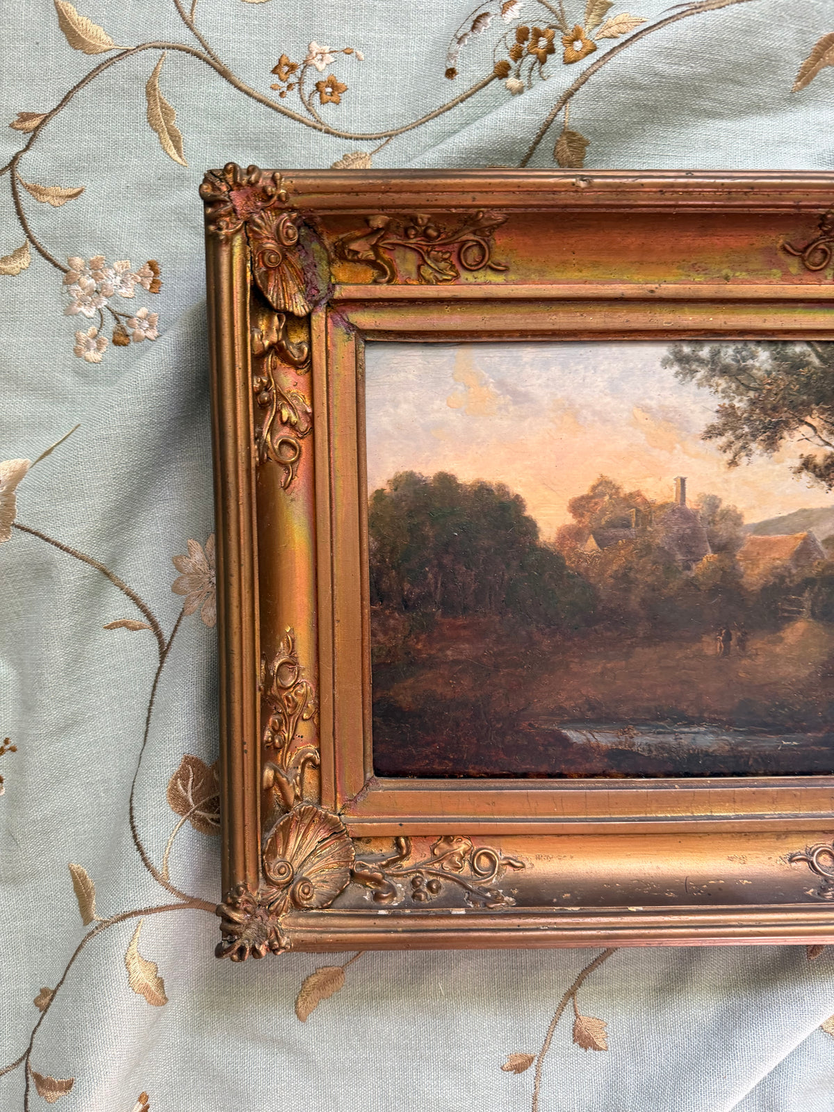 19th century oil painting by Elizabeth Coffin Greenly