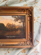 19th century oil painting by Elizabeth Coffin Greenly