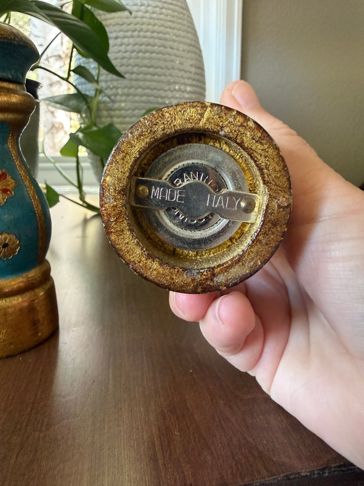 Blue Florentine Salt & Pepper shakers