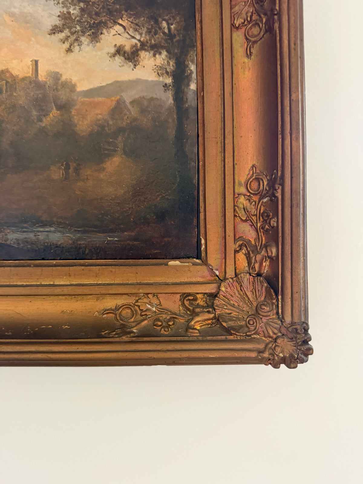 19th century oil painting by Elizabeth Coffin Greenly