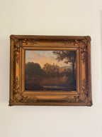 19th century oil painting by Elizabeth Coffin Greenly