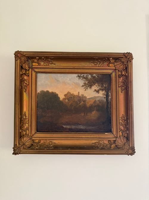 19th century oil painting by Elizabeth Coffin Greenly