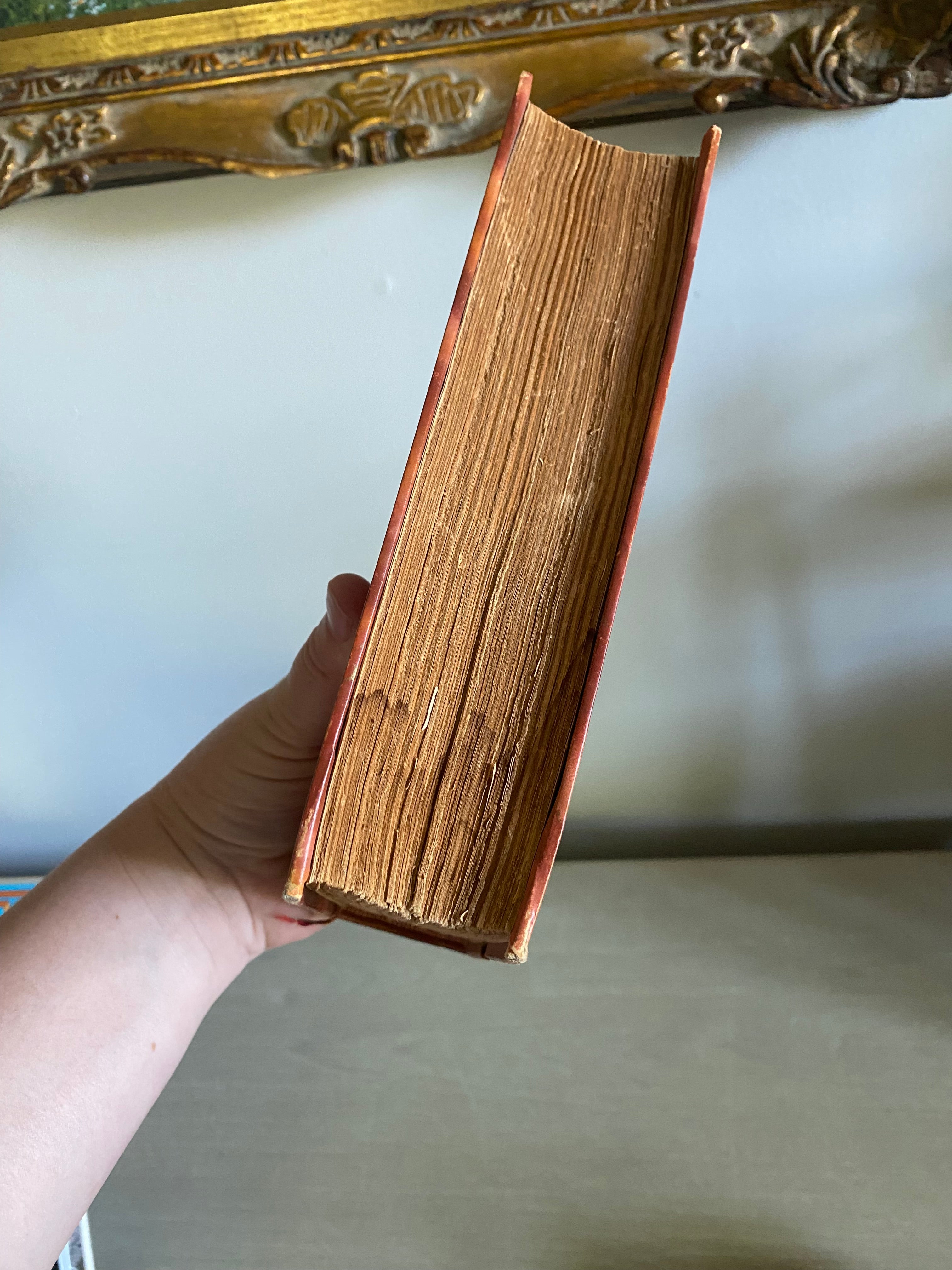 stack of 3 vintage&antique books